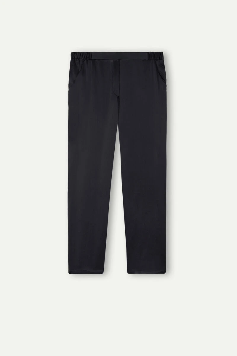 Straight Silk Trousers 7 Straight Silk Trousers - Image 5