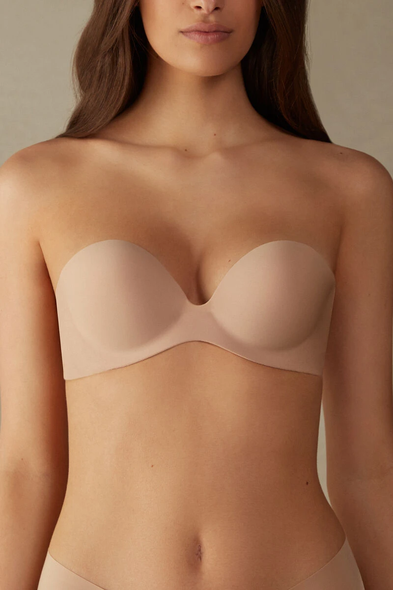 Strapless Bra With Transparent Back 3 Strapless Bra With Transparent Back