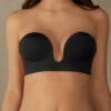 Strapless Bra With Graduated Padding And Plunge Front 1 Strapless Bra With Graduated Padding And Plunge Front -INTIMISSIMI Sales AI552019 FI