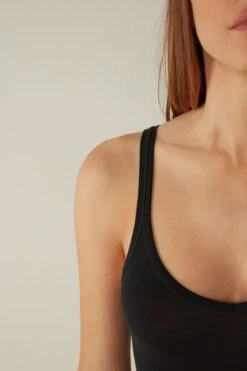 Ultralight Supima® Cotton Vest Bodysuit -INTIMISSIMI Sales BOD11A wear 019 DT1