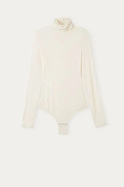 Ultralight Modal With Cashmere High-Neck Body -INTIMISSIMI Sales BOD28T231I F