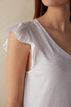 Summer Garden Sleeveless Ultrafresh Supima® Cotton Top -INTIMISSIMI Sales CGD895001 DT1W