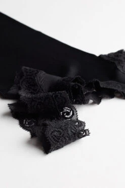 Silk Top With Lace Neckline -INTIMISSIMI Sales CGDA8A019 D1