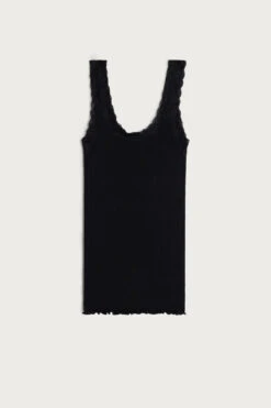 Silk Top With Lace Neckline -INTIMISSIMI Sales CGDA8A019 F