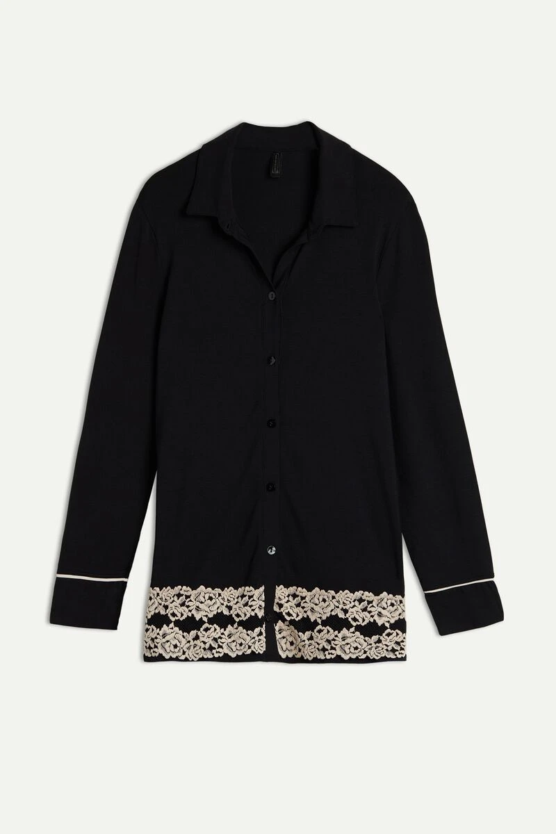 Pretty Flowers Button-Up Modal Top 7 Pretty Flowers Button-Up Modal Top - Image 5