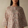 Spices Garden Long-Sleeved Button-Up Top -INTIMISSIMI Sales CLD2467994I FI