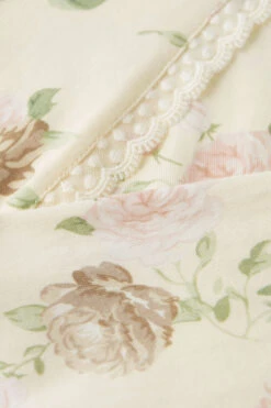 Scent Of Roses Long-Sleeved Cotton Top -INTIMISSIMI Sales CLD2484205J D1