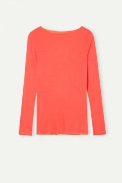 Boat Neck Modal Cashmere Ultralight Jumper -INTIMISSIMI Sales CLD28B219J F