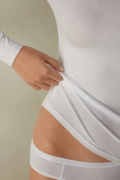 Boat-Neck Micromodal Top -INTIMISSIMI Sales CLD58C7478 DT2W