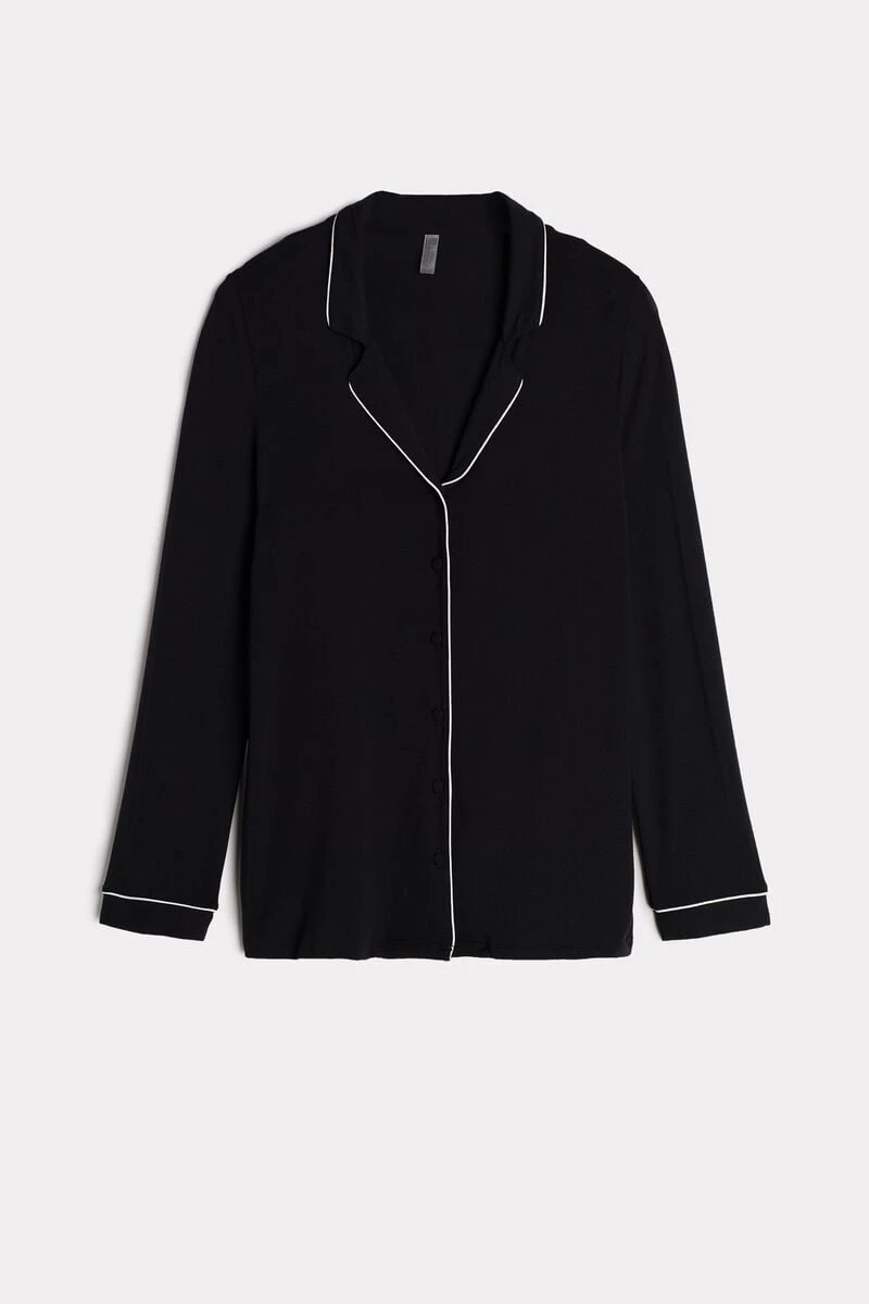 Long-Sleeve Micromodal Jacket 7 Long-Sleeve Micromodal Jacket - Image 5