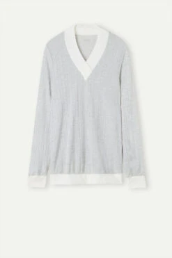 Timeless Heritage V-Neck Top -INTIMISSIMI Sales CLD906V154J F