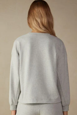 Warm Cuddles Top With Pocket 13 Warm Cuddles Top With Pocket -INTIMISSIMI Sales CLD907153J BI