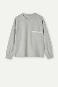 Warm Cuddles Top With Pocket 14 Warm Cuddles Top With Pocket -INTIMISSIMI Sales CLD907153J F