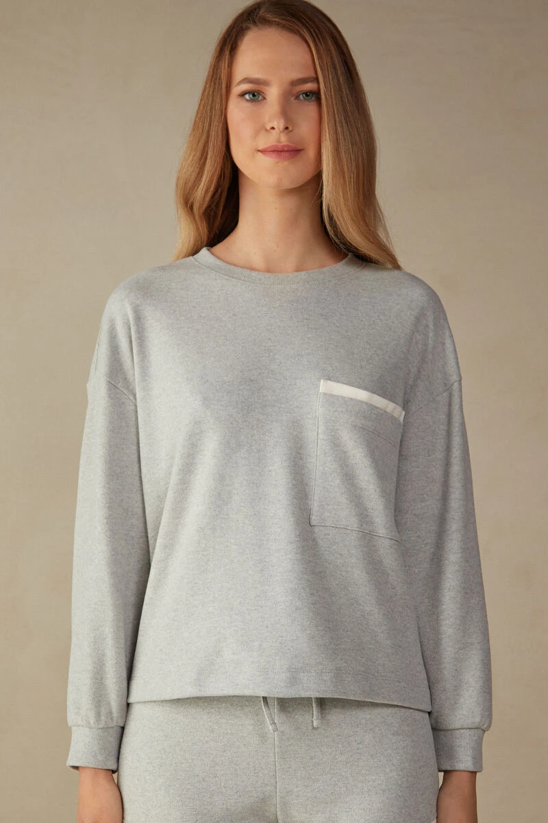 Warm Cuddles Top With Pocket 3 Warm Cuddles Top With Pocket