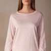Soft Spring Long-Sleeved Cotton Top 1 Soft Spring Long-Sleeved Cotton Top -INTIMISSIMI Sales CLD909234J FI