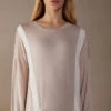 Simple Elegance Long-Sleeved Modal Jumper