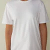 Short-Sleeved Supima® Cotton Top 2 Short-Sleeved Supima® Cotton Top -INTIMISSIMI Sales CMD12O001 FI