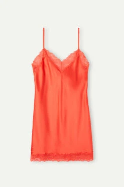 Silk Slip With Lace Insert Detail -INTIMISSIMI Sales LC71S1219J F