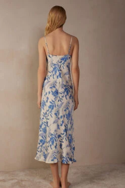 Feeling Beautiful Long Satin Slip -INTIMISSIMI Sales LLD2494222J BI