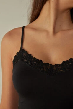 Pretty Flowers Modal Top -INTIMISSIMI Sales LT1294M019 DT2W