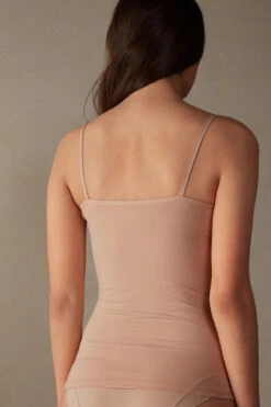 Light Microfiber Strappy Top 13 Light Microfiber Strappy Top -INTIMISSIMI Sales LTD50C044 BI