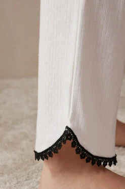 Pure Joy Cotton Trousers -INTIMISSIMI Sales PD2490B2127 DT1W