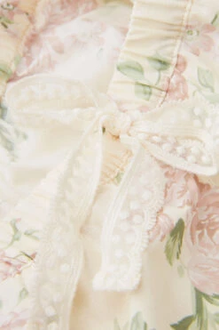 Scent Of Roses Plain-Weave Cotton Shorts -INTIMISSIMI Sales PDC2484205J D1