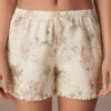 Scent Of Roses Plain-Weave Cotton Shorts -INTIMISSIMI Sales PDC2484205J FI