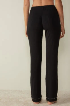 Long Micromodal Trousers -INTIMISSIMI Sales PDL701019 BI