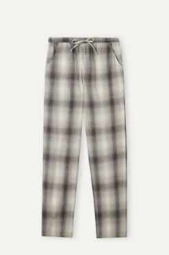 Warm Cuddles Brushed Plain-Weave Trousers 14 Warm Cuddles Brushed Plain-Weave Trousers -INTIMISSIMI Sales PDL907T149J F