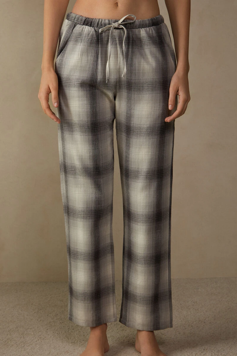 Warm Cuddles Brushed Plain-Weave Trousers 3 Warm Cuddles Brushed Plain-Weave Trousers