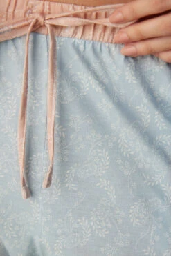 Romantic Cashmere Full-Length Cotton Trousers -INTIMISSIMI Sales PDL910226J DT1W