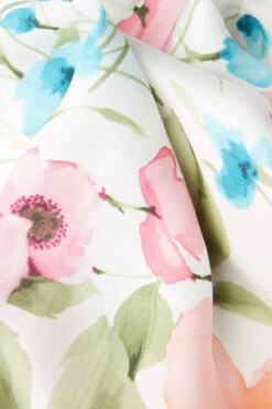 Botanical Lyrics Full-Length Satin Trousers -INTIMISSIMI Sales PDL912A228J D1