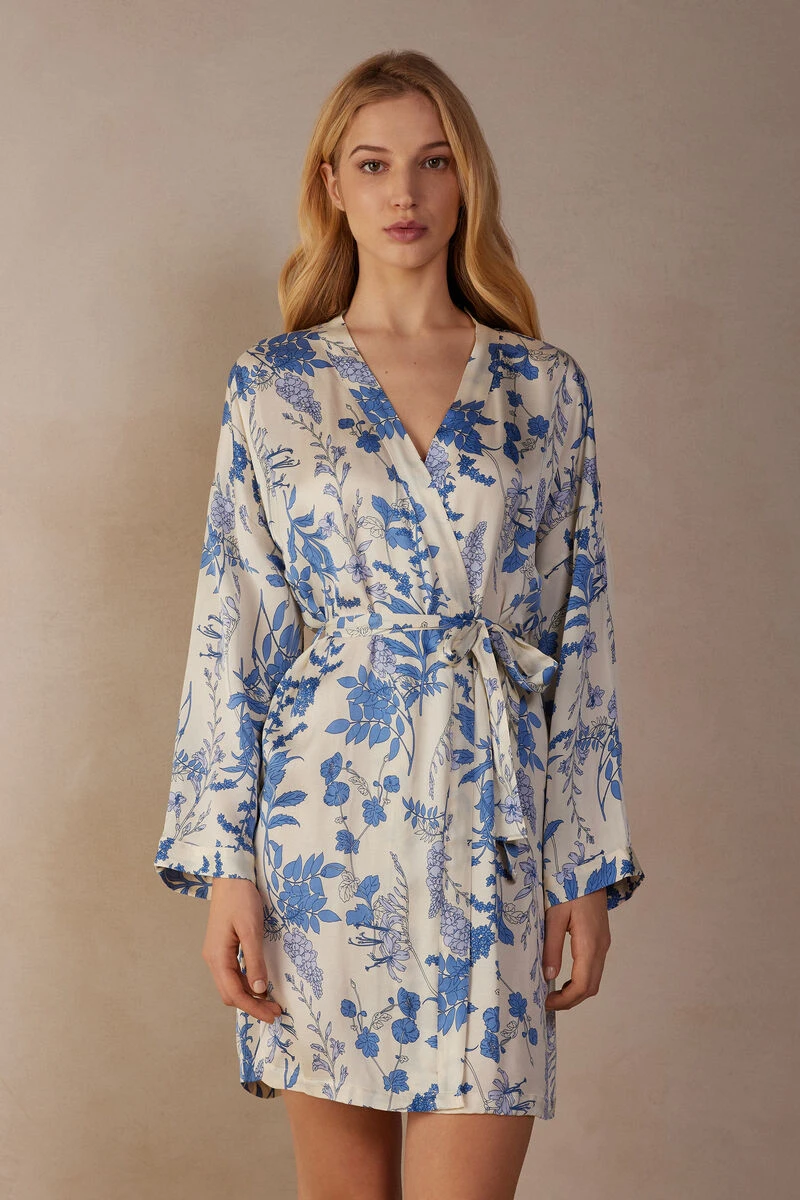 Feeling Beautiful Satin Kimono 3 Feeling Beautiful Satin Kimono