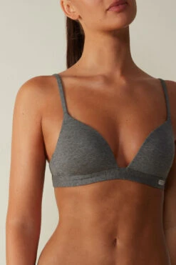 Tiziana Natural Cotton Triangle Bra