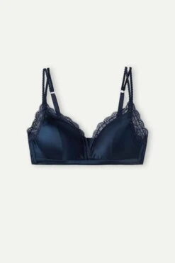 Tiziana Silk And Lace Triangle Bra -INTIMISSIMI Sales RIS92T1467 F