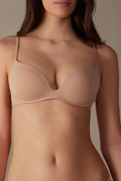 Gioia C-D Cup Super Push-Up Bra In Microfibre