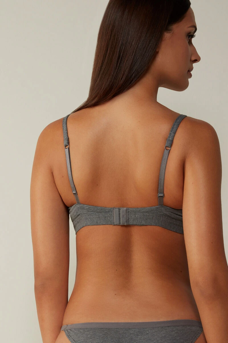 Emma Natural Cotton Triangle Bra 7 Emma Natural Cotton Triangle Bra - Image 5