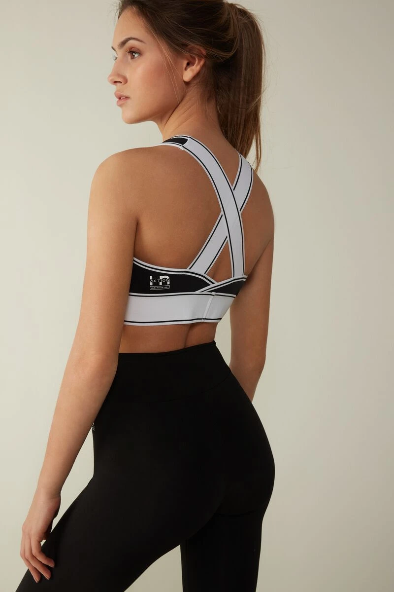 In Action Bra Top With Supima® Cotton Lining 7 In Action Bra Top With Supima® Cotton Lining - Image 5