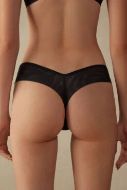 Layers Of Lust 80s-Style Brazilian Briefs -INTIMISSIMI Sales SB2464O019 BI