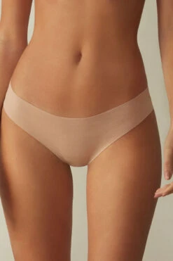 Laser-cut Cotton Brazilian Underwear