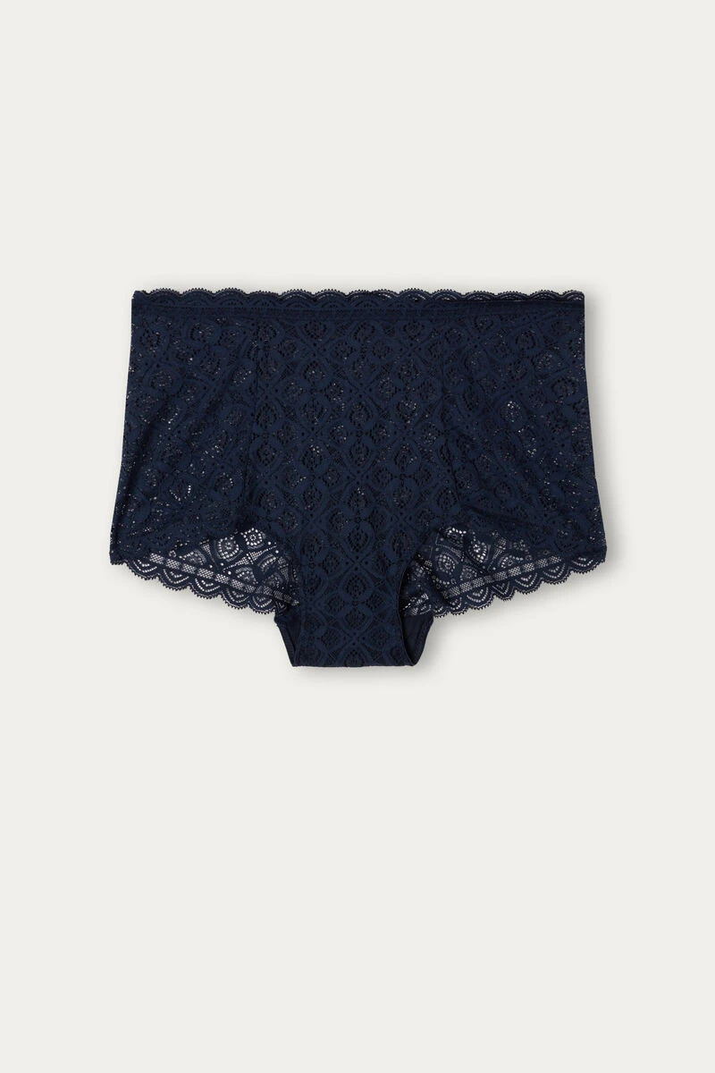 High-Rise Lace French Knickers 8 High-Rise Lace French Knickers - Image 6