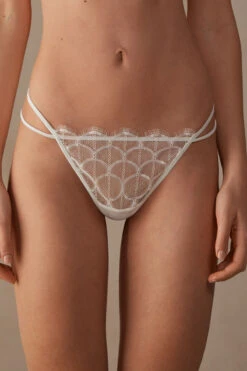 Pure Charme Thong With Side Straps