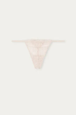 Lace Thong With Side Straps -INTIMISSIMI Sales SPD96F2280 F